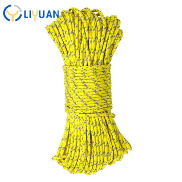 High Quality Double Braid Tent Rope for Camping